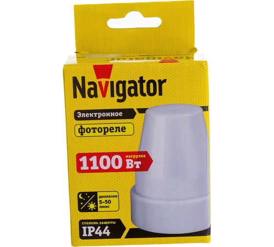 Фотореле Navigator NS-PC01-WH 71959