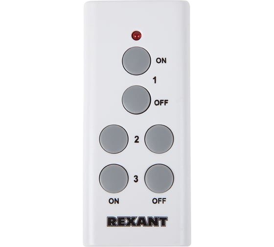 Радиоуправляемая розетка REXANT с пультом RX-003  10-6030