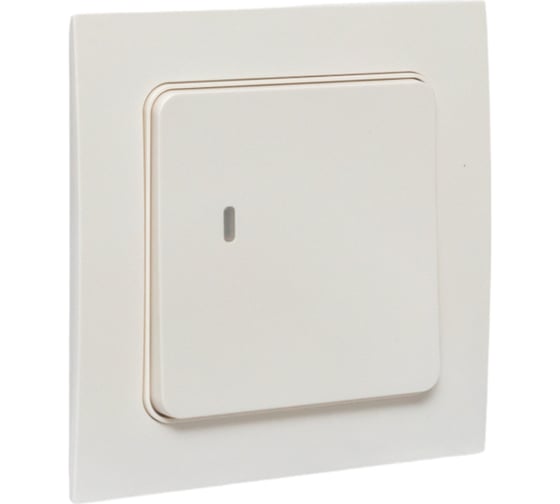 Умный беспроводной выключатель EKF Стокгольм 1-клавишный, белый, Zigbee Сonnect RCV-ST1-WS-ZB