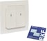 Умный выключатель EKF Стокгольм 2-клавишный, белый, Zigbee Сonnect RCV-ST2-WD-ZB 3