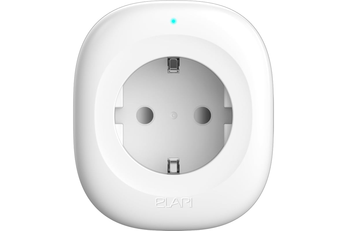 Умная розетка ELARI Smart Socket белая SMS-EU10USB