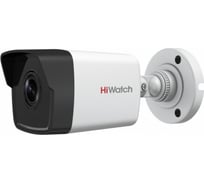 Уличная цилиндрическая IP-камера HIWATCH 2Мп, EXIR-подсветка до 30 м, встроенный микрофон DS-I250M (4 mm)
