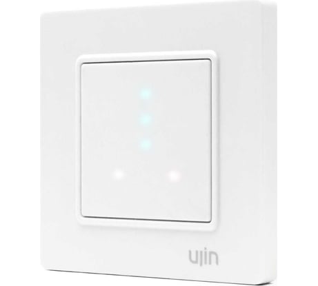 Умный термостат-терморегулятор Ujin WiFi с датчиками температуры и влажности, голосовое управление T-10000-0