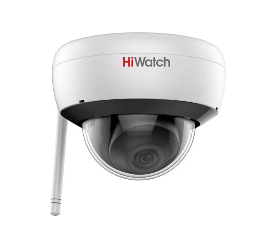 Внутренняя купольная IP-камера HIWATCH 2Мп, EXIR-подсветка до 30 м, WiFi DS-I252W(B) (2.8 mm)