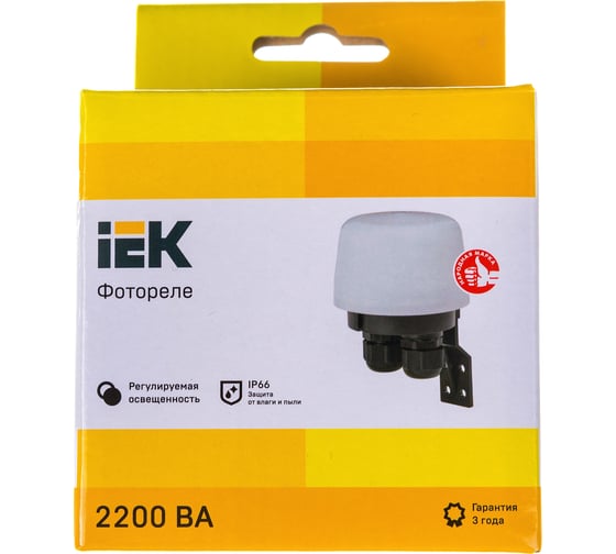 Фотореле IEK ФР 603 LFR20-603-2200-K01
