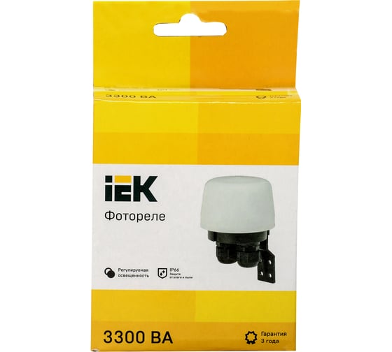 Фотореле IEK ФР 604 LFR20-604-3300-K01