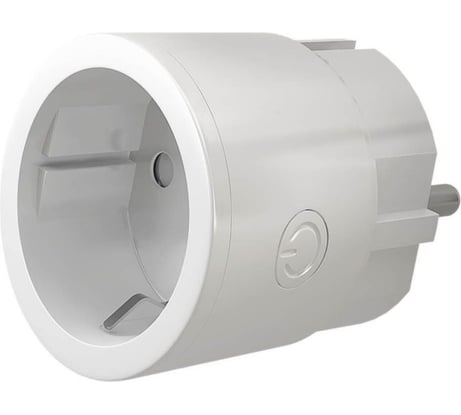 Умная розетка HIPER IoT P01, WiFi 2.4 ГГц, 100-250 В, 10 А, 2.5 кВт, белая HI-P01