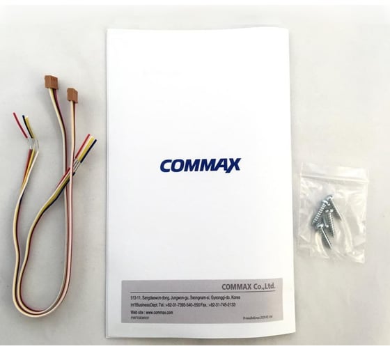 Цветной видеодомофон COMMAX белый CDV-43MH Mirror