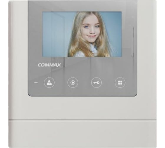 Цветной видеодомофон COMMAX белый CDV-43M Mirror
