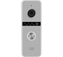 Вызывная панель видеодомофона Novicam FANTASY FHD SILVER камера 2.1 Мп с ИК-подсветкой, 140 гр, видеовыход AHD 1080p/AHD 720p/CVBS встроенный БУЗ, подключение к регистратору, всепогодное исполнение 4887