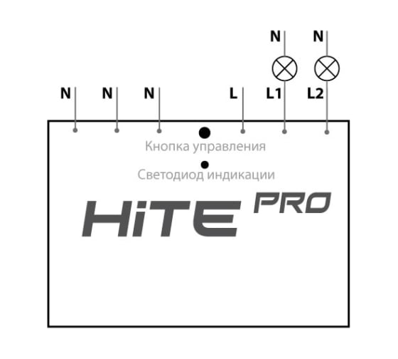 Блок радиореле HiTE PRO Relay-2 HP-relay-2