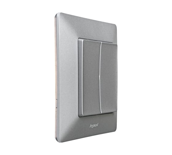Радиовыключатель HiTE PRO LE-L2 Алюминиевый, без рамки HP-LE-L2-alum