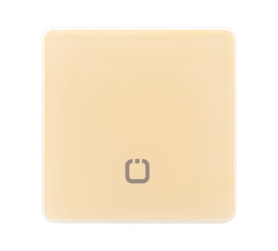 Радиовыключатель HiTE PRO SN-R1 бежевый, закругленные углы HP-SN-R1-beige