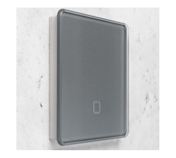 Радиовыключатель HiTE PRO SN-R1 Алюминиевый, закругленные углы HP-SN-R1-alum