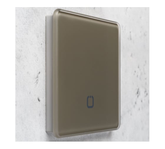 Радиовыключатель HiTE PRO SN-R1 Светло-коричневый, закругленные углы HP-SN-R1-light-brown