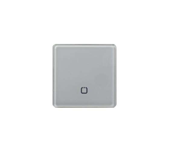 Радиовыключатель HiTE PRO SN-R1 Светло-серый, закругленные углы HP-SN-R1-light-gray