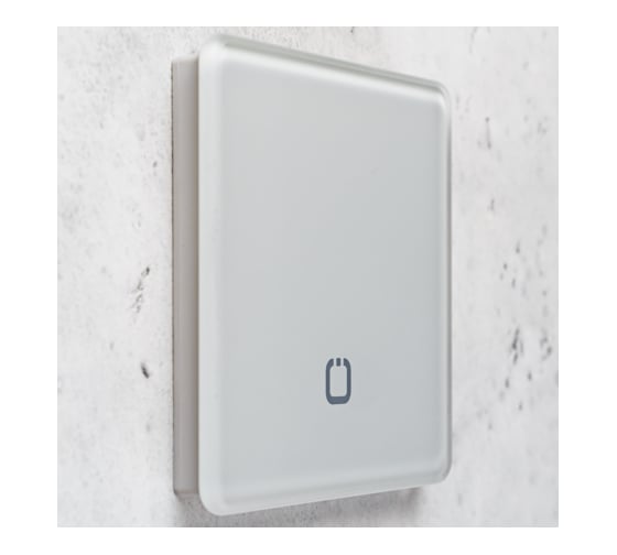Радиовыключатель HiTE PRO SN-R1 Светло-серый, закругленные углы HP-SN-R1-light-gray