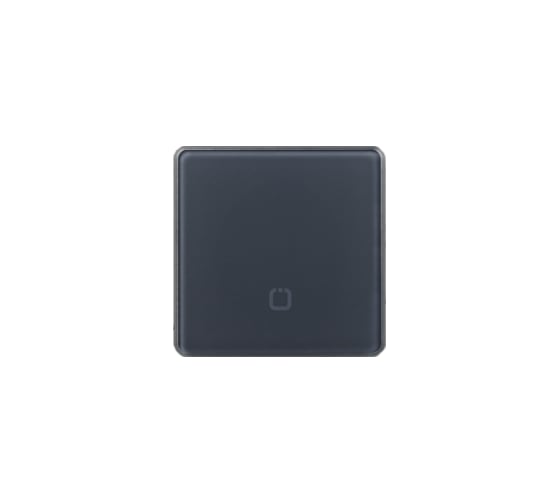 Радиовыключатель HiTE PRO SN-R1 Серый, закругленные углы HP-SN-R1-gray 1