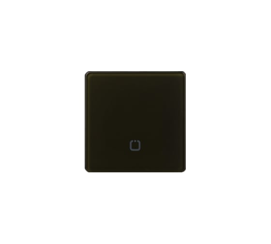 Радиовыключатель HiTE PRO SN-R1 Темно-коричневый, закругленные углы HP-SN-R1-dark-brown 1