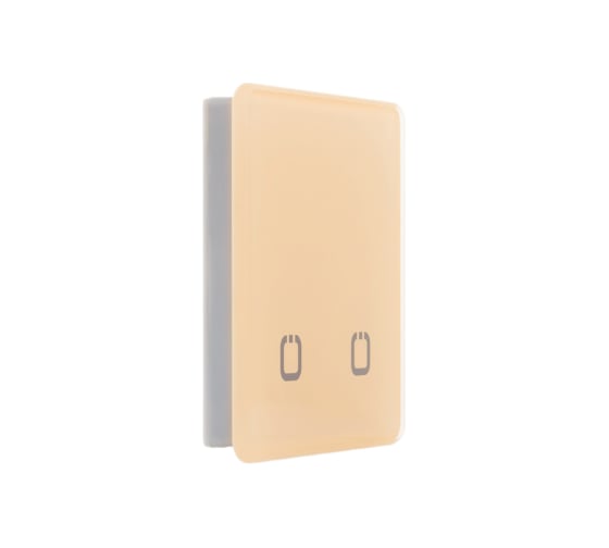 Радиовыключатель HiTE PRO SN-R2 бежевый, закругленные углы HP-SN-R2-beige