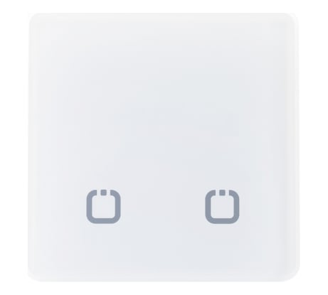 Радиовыключатель HiTE PRO SN-R2 белый, закругленные углы HP-SN-R2-white