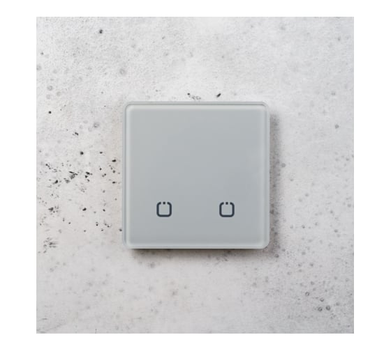 Радиовыключатель HiTE PRO SN-R2 Светло-серый, закругленные углы HP-SN-R2-light-gray