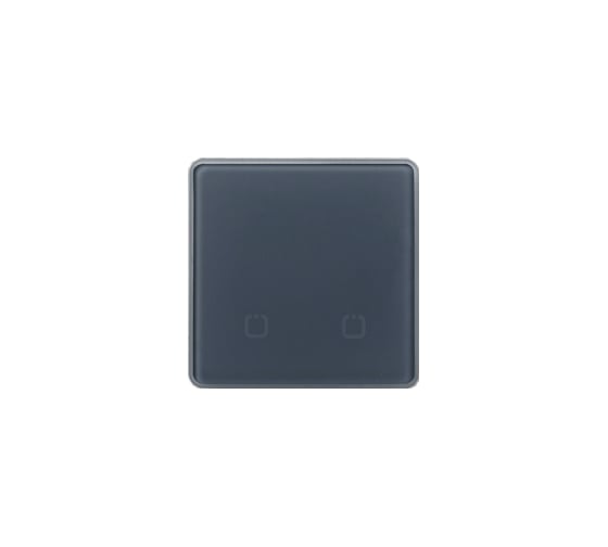 Радиовыключатель HiTE PRO SN-R2 Серо-голубой, закругленные углы HP-SN-R2-gray-blue