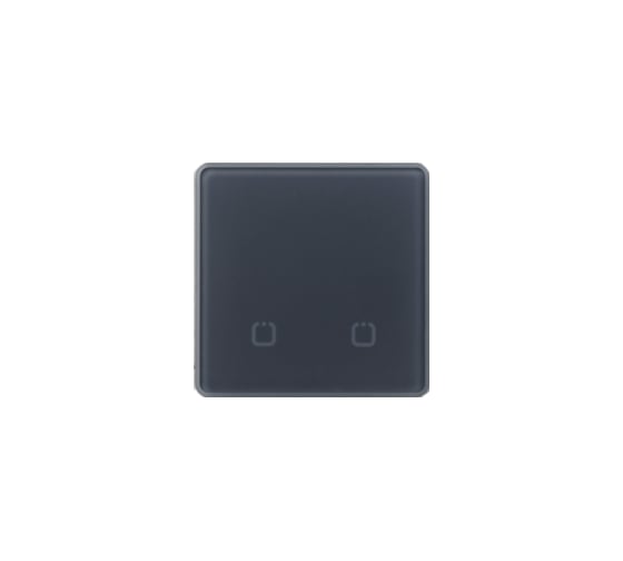 Радиовыключатель HiTE PRO SN-R2 Серый, закругленные углы HP-SN-R2-gray