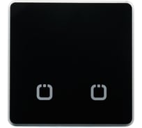 Радиовыключатель HiTE PRO SN-R2 черный, закругленные углы HP-SN-R2-black