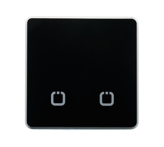 Радиовыключатель HiTE PRO SN-R2 черный, закругленные углы HP-SN-R2-black