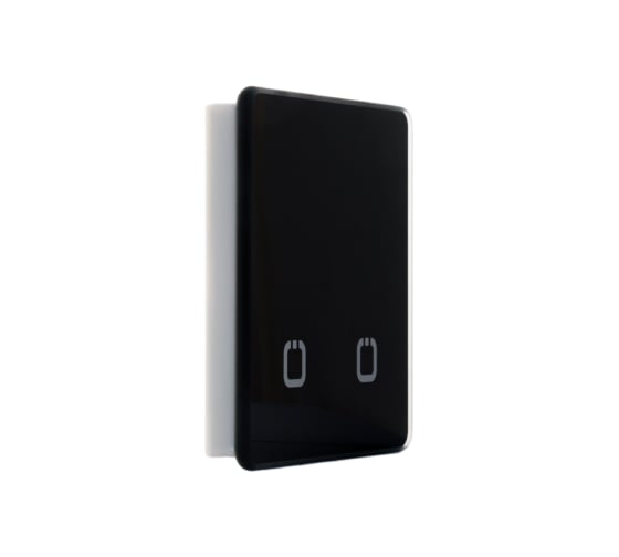 Радиовыключатель HiTE PRO SN-R2 черный, закругленные углы HP-SN-R2-black