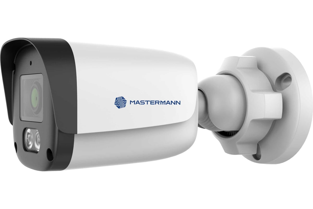 IP-камера цилиндрическая MASTERMANN 2MP MM-IPC-BW121-F2.8(5.1) 00-01019715  - выгодная цена, отзывы, характеристики, фото - купить в Москве и РФ