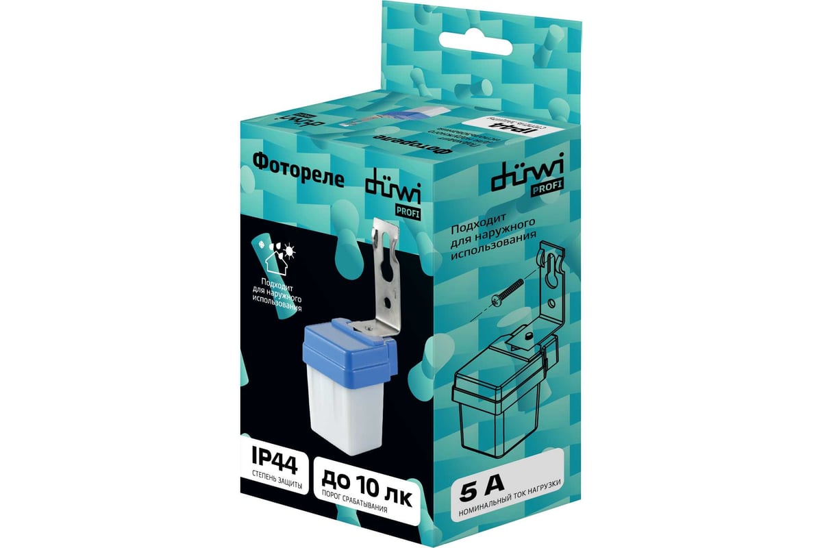 Фотореле duwi, FR-01 5А IP44 25870 4 - выгодная цена, отзывы ...