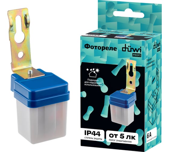 Фотореле duwi, FR-01 5А IP44 25870 4