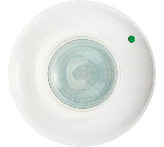 Потолочный датчик движения duwi DDP-01 360, 1200Вт, 10-420с, 6м, 10-2000Лк, белый 25813 1