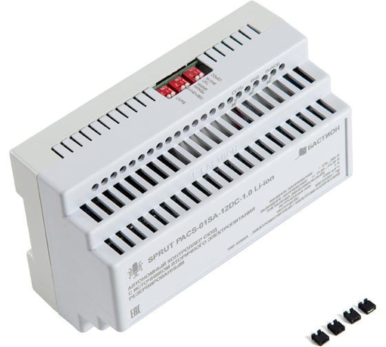 Бесперебойный контроллер СКУД Бастион SPRUT PACS-01SA-12DC-1.0 LI-ION 552