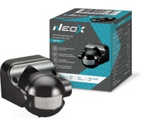 Датчик движения инфракрасный ДД 09Ч 1200Вт 180 гр.12м IP44 черный Neox 4690612053356