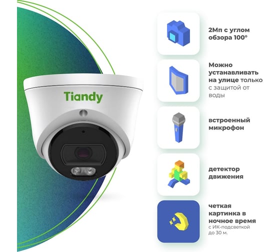 Комплект 3 Tiandy АВ5093661