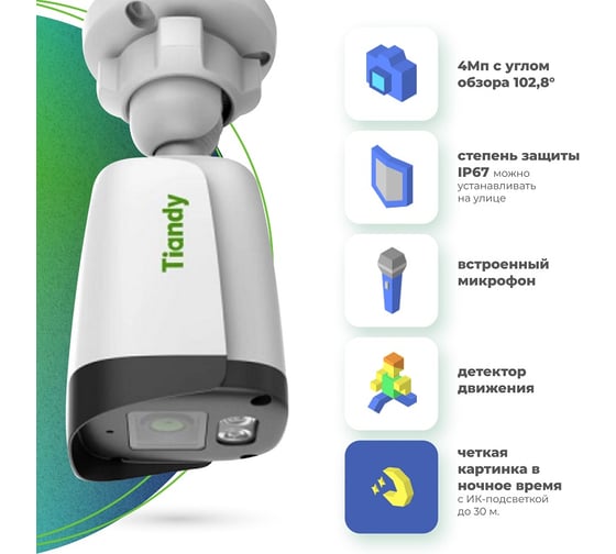 Комплект 5 Tiandy АВ5093663