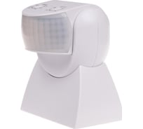 Датчик движения Евроавтоматика F&F DR-04W инфракрасный DR-04W, белый, максимальная дальность 12м, 45°x180°, монтаж на плоскость, IP65 EA01.007.011