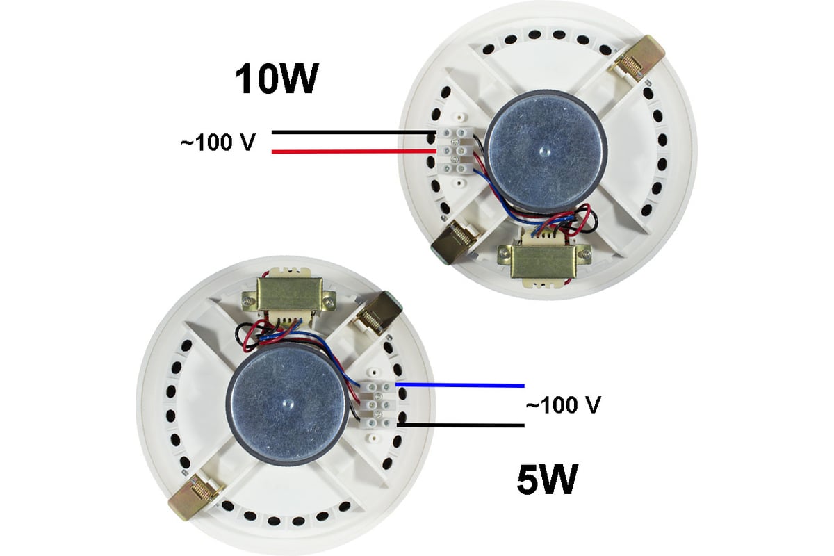 Потолочный громкоговоритель Tantos TSo-PW10a 00-00026419 - выгодная ...