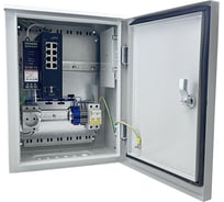 Коммутатор ComOnyx уличный гигабитный, 8LAN + 2SFP, CO-SBOXP508, 250-009