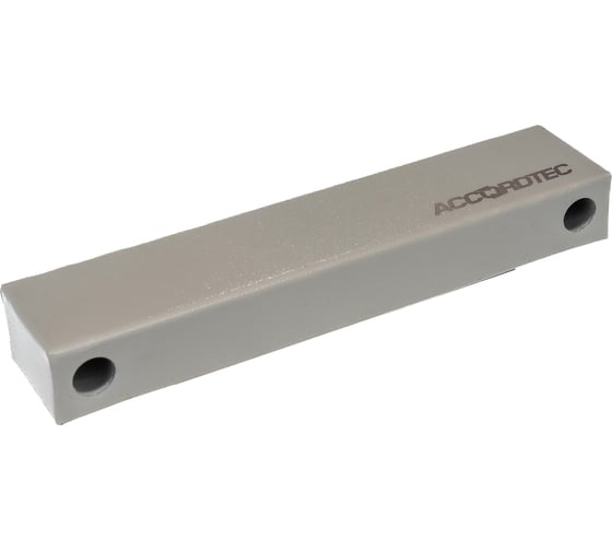 Электромагнитный замок ACCORDTEC 180 кг, 12V, 0.4 A, 180x40x25, 0.8 кг ML-180K с планкой AT-02314