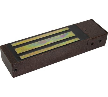 Электромагнитный замок без электроники ACCORDTEC 500 кг, 12V DC, 0.55 A, 270x75x45 ML-194K (б/э) AT-02318