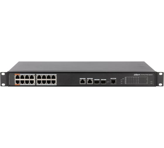Управляемый 16 портовый РоЕ коммутатор Dahua DH-PFS4218-16ET-240 16499 1