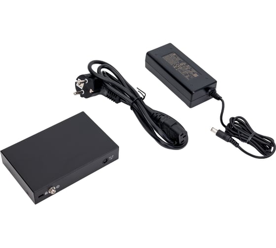 Неуправляемый 4 портовый РоЕ коммутатор Dahua DH-PFS3006-4ET-60 АН5014825 1