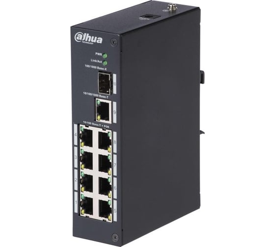 Неуправляемый 8 портовый коммутатор Dahua DH-PFS3110-8T АН5024617