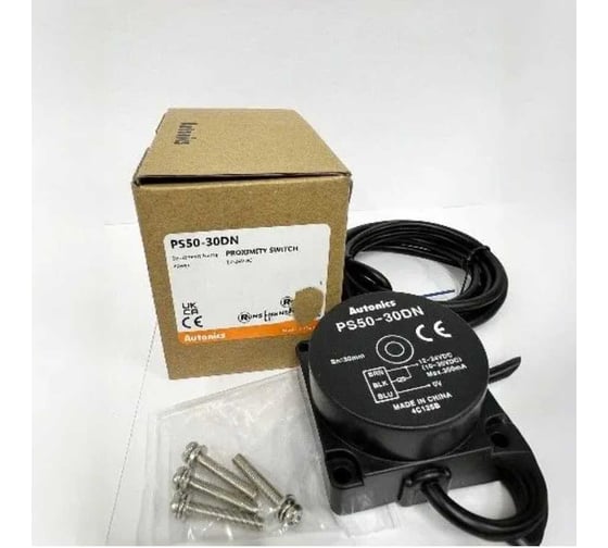 Прямоугольный индуктивный датчик приближения Autonics PS50-30DN A1600002144R