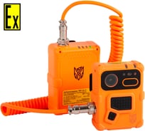 Персональный носимый взрывозащищенный/искробезопасный видеорегистратор ДМТ EX-2 64Gb WiFi EIS GPS/Глонасс REX264WEGN