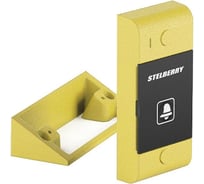 Жёлтая антивандальная абоненская панель с кнопкой Вызов Stelberry S-122 АД5015354